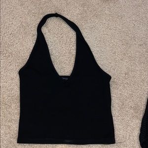 Brandy Melville halter crop top